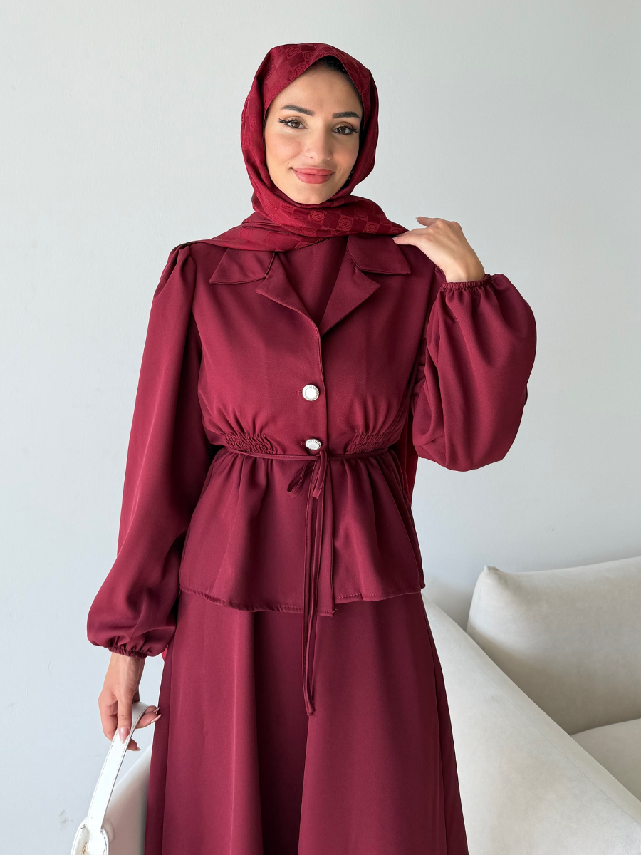 Nare Takım Bordo