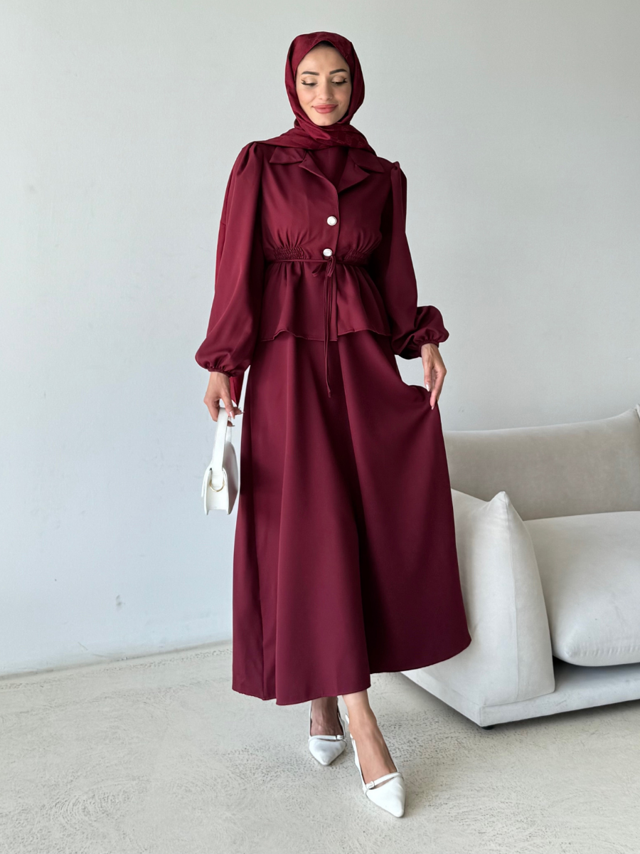Nare Takım Bordo