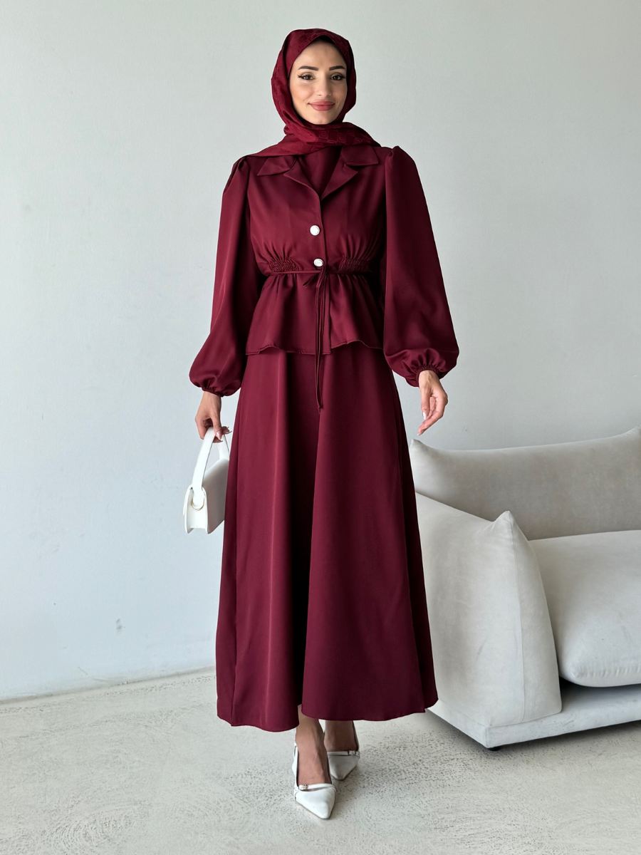 Nare Takım Bordo