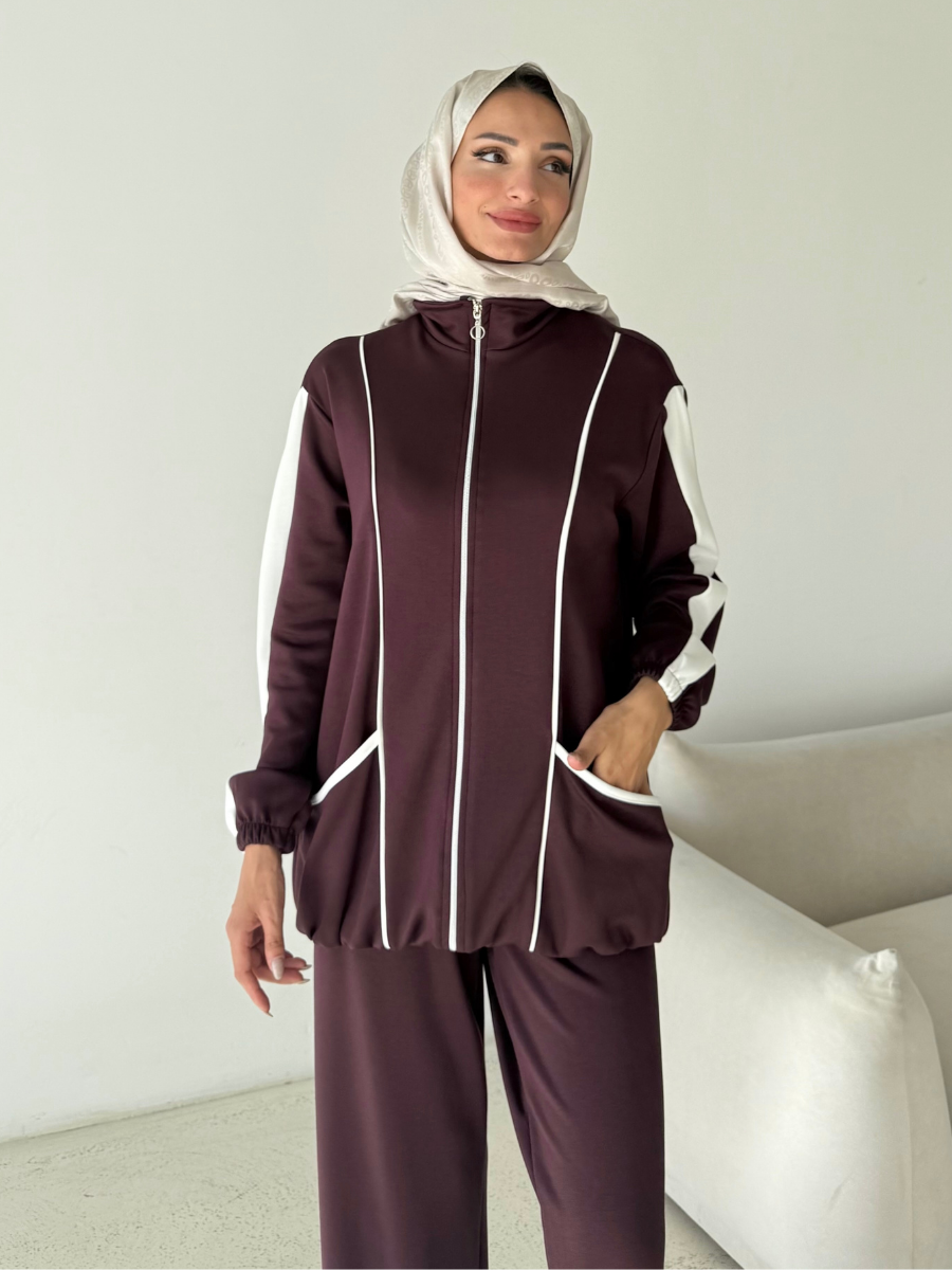 Nefra Oysho Takım Bordo