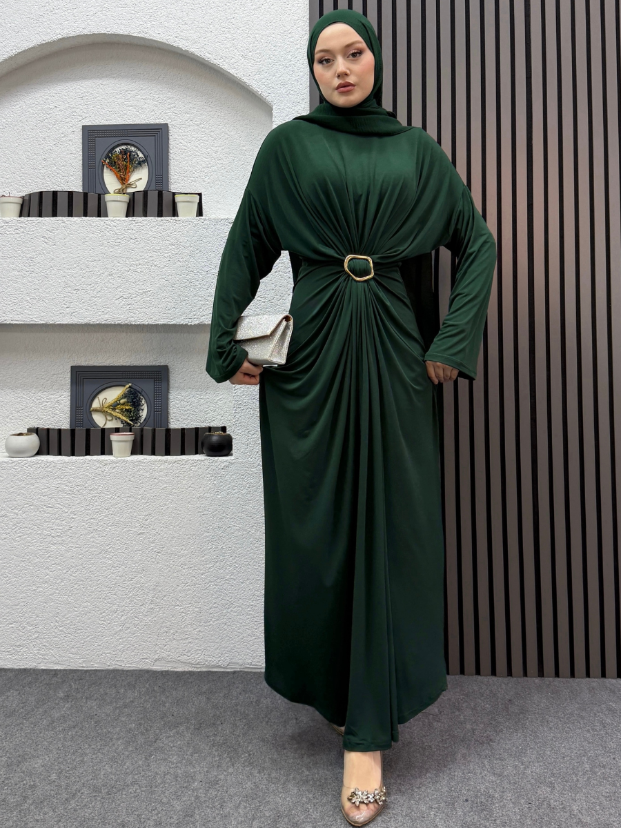 Ruby Sandy Elbise Yeşil