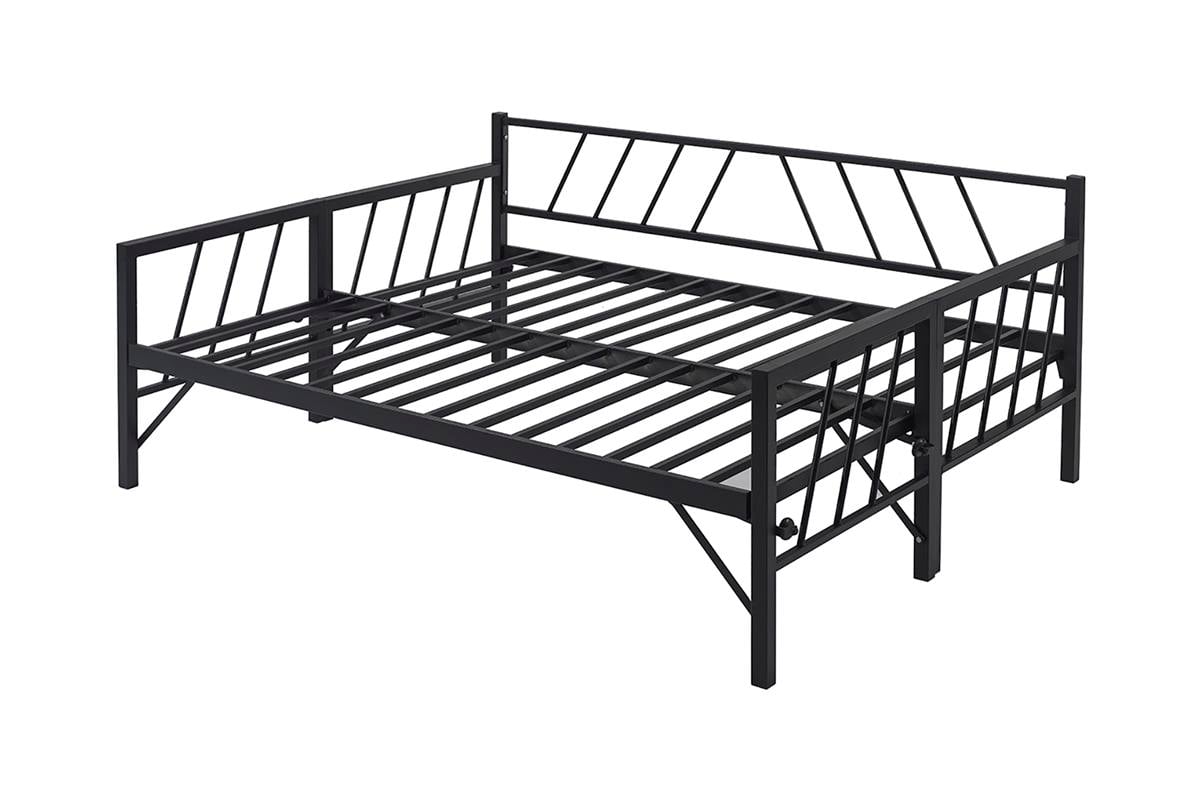 Unimet Glory Yavrulu Daybed-Yataklar Dahil-Çift Tek Kişilik Metal Karyola