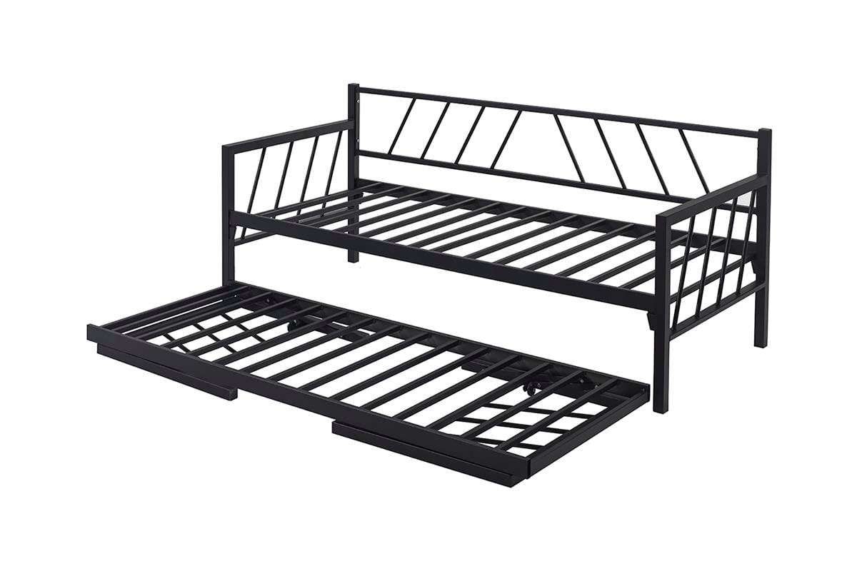 Unimet Glory Yavrulu Daybed-Yataklar Dahil-Çift Tek Kişilik Metal Karyola