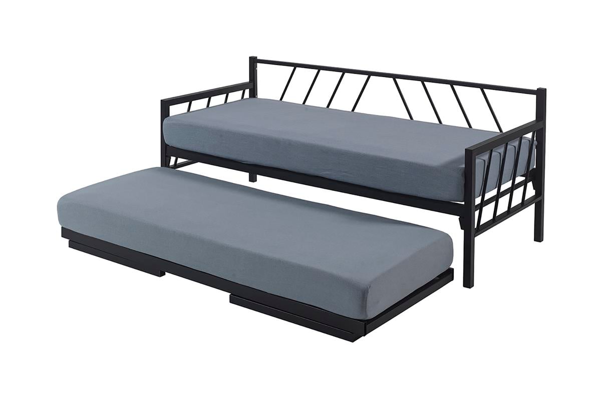 Unimet Glory Yavrulu Daybed-Yataklar Dahil-Çift Tek Kişilik Metal Karyola