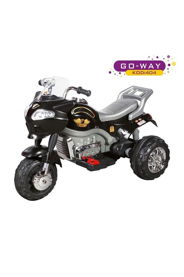 Aliş 404 Go Way Turbo Akülü Motor 12 Volt Siyah