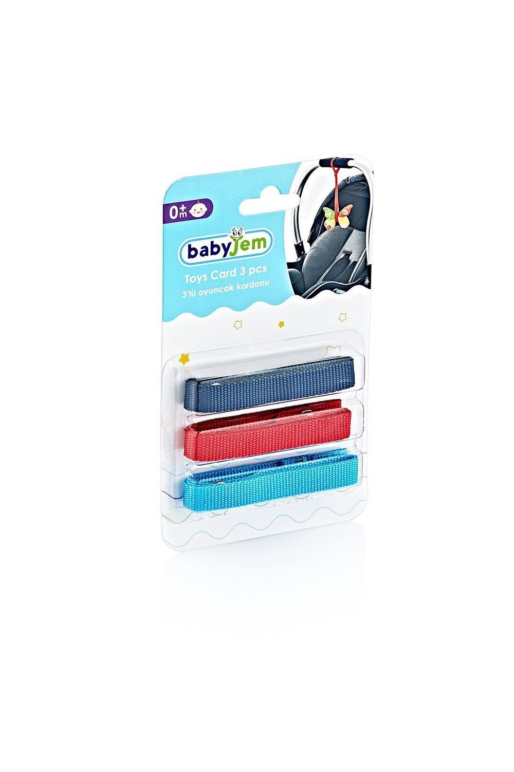Babyjem 3'lü Oyuncak Kordonu