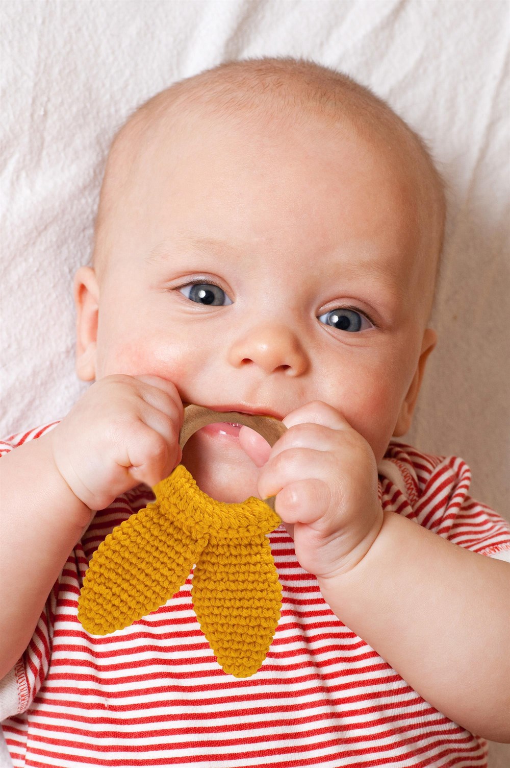 Babyjem Ahşap Halka Diş Kaşıyıcı Yeşil
