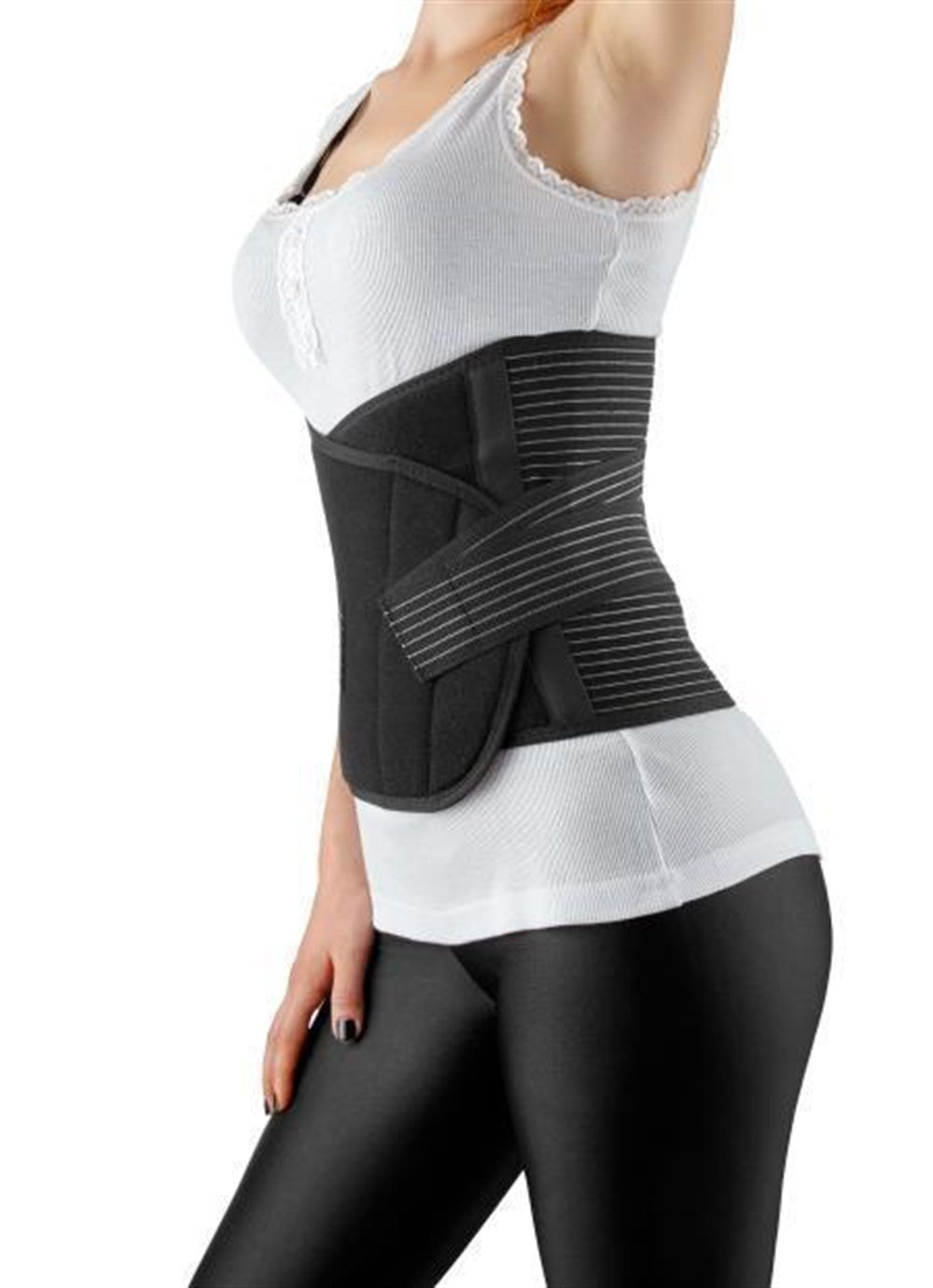 Babyjem Doğum Sonrası Balenli Korse Siyah L-Xl