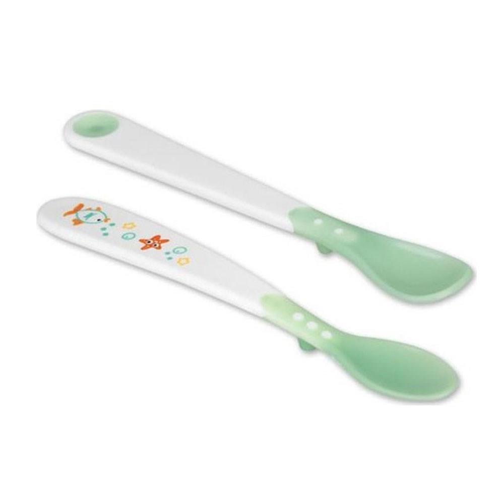 Bebedor Isıya Duyarlı Kaşık 2 Li 4 Ay Karma Renk