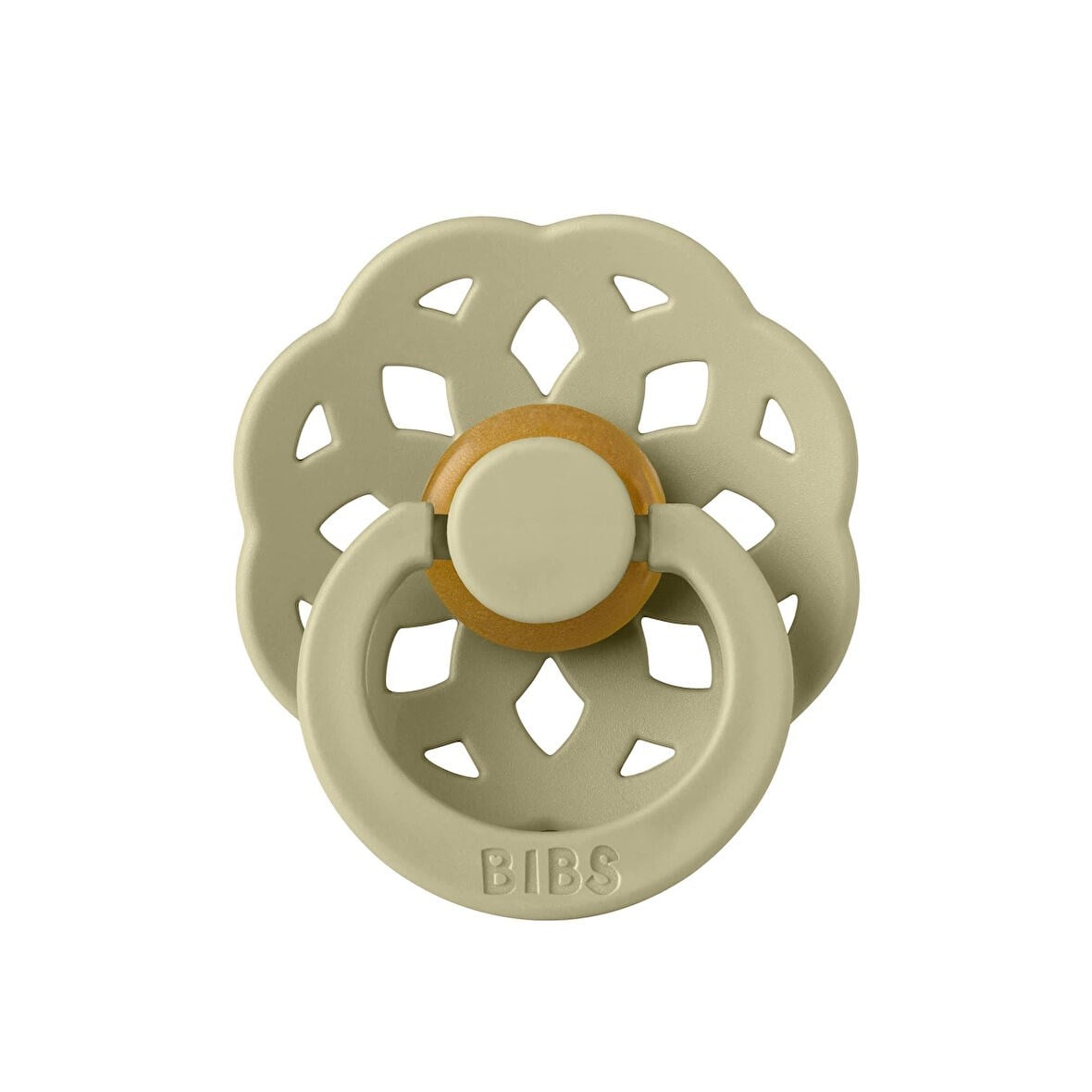 Bibs Boheme Kauçuk Emzik-Khaki 6+ Ay