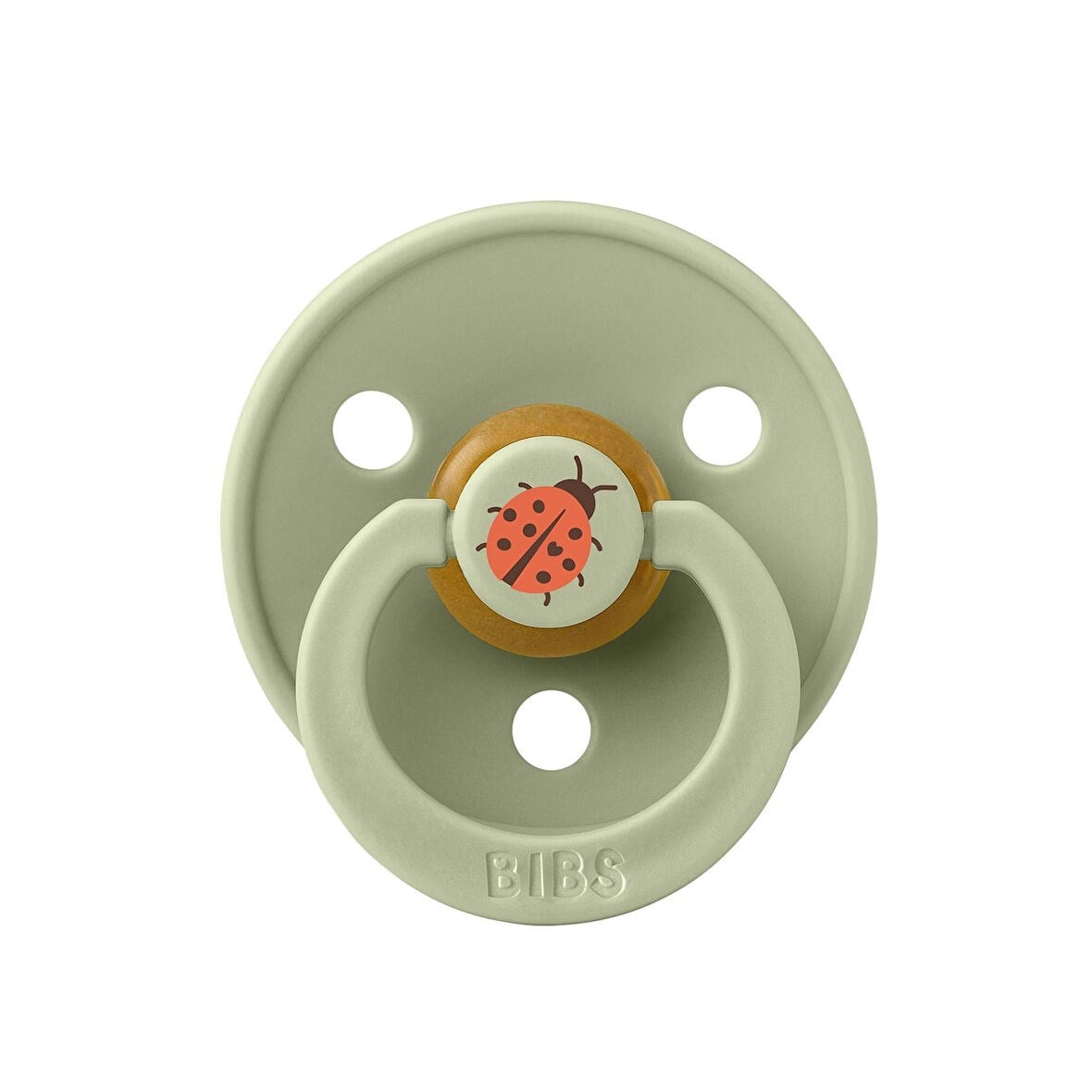 Bıbs Studio Colour Ladybug Emzik-Sage 0-6 Ay