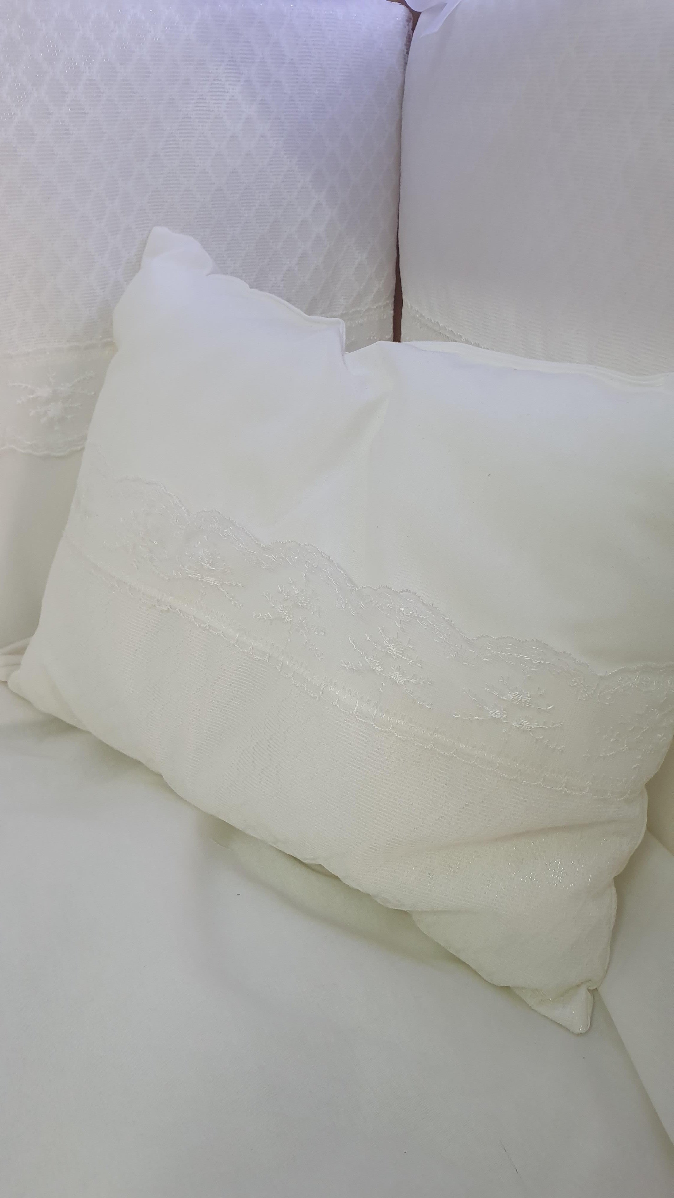 Coolbaby Naturel 60x120 Beşik Uyku Seti - Beyaz