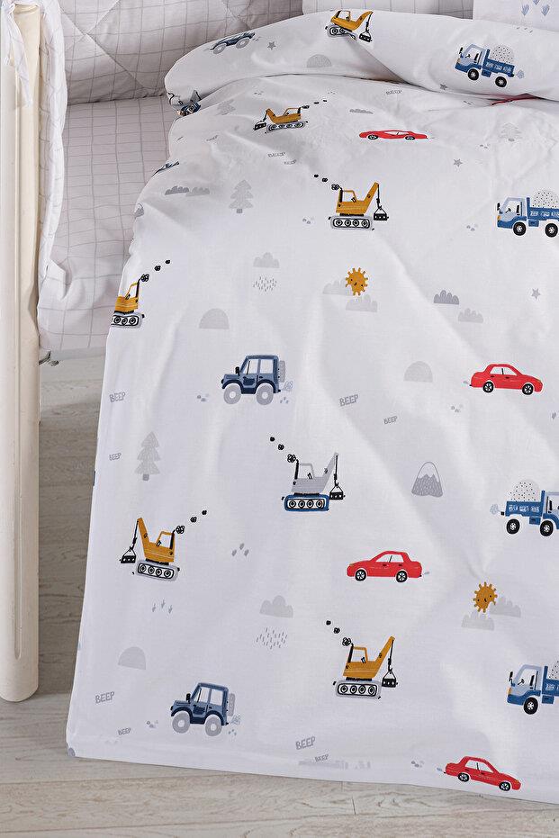 Kanz - Bebek  Uyku Seti(knz-003) 152.01.0270.Dıgger-Cars-