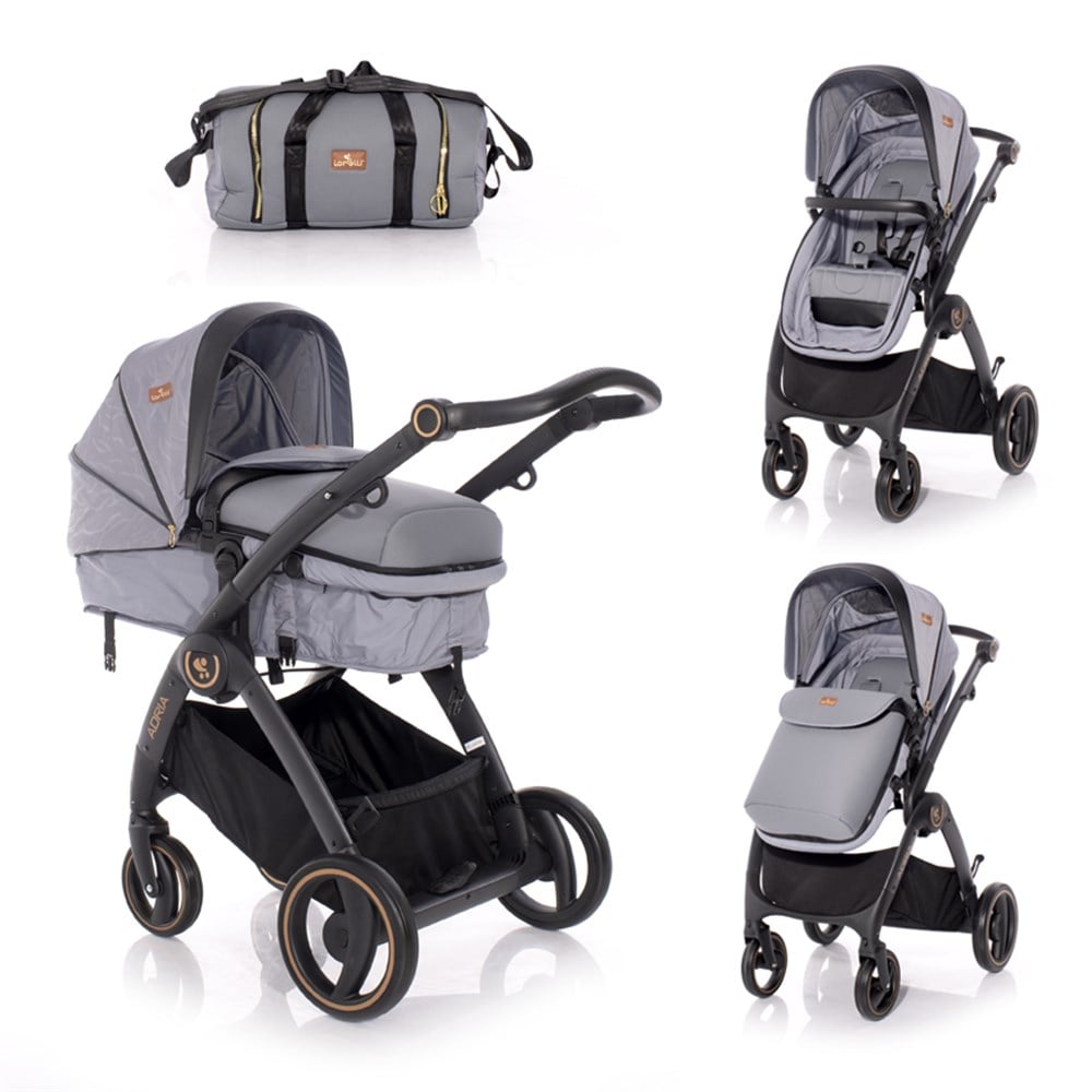 Lorelli Adria Travel Sistem Bebek Arabası - Grey
