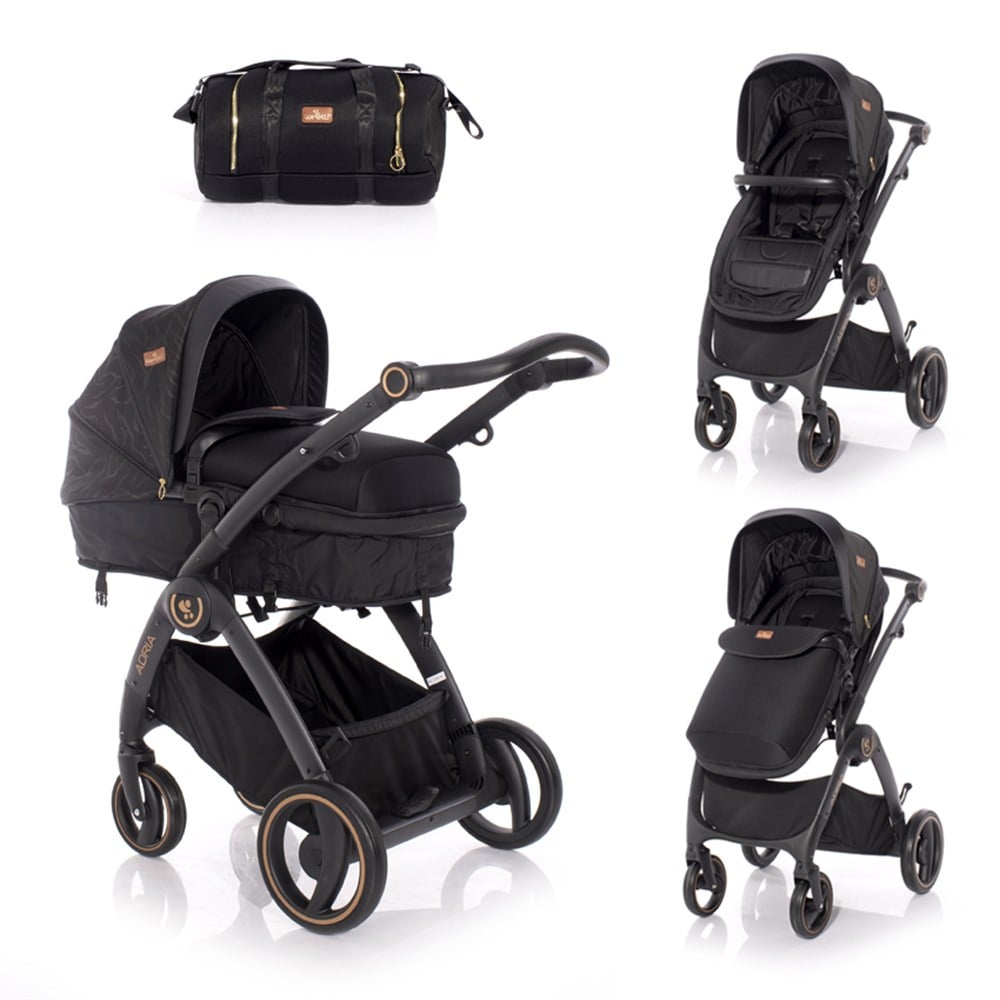 Lorelli Adria Travel Sistem Bebek Arabası - Black