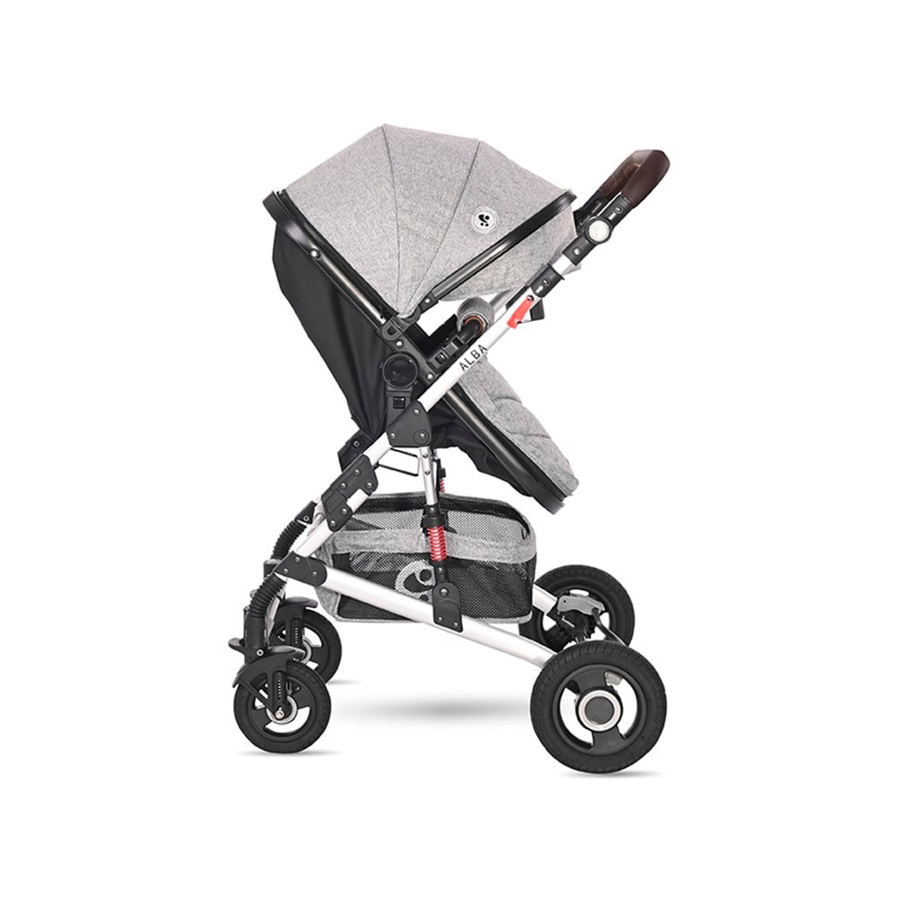 Lorelli Alba Premium Set Travel Sistem Bebek Arabası - Opaline Grey