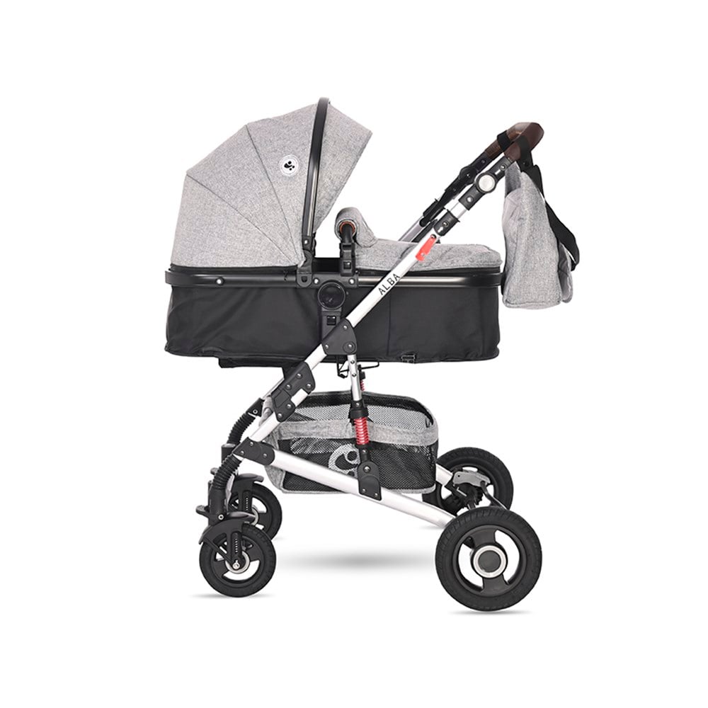 Lorelli Alba Premium Set Travel Sistem Bebek Arabası - Opaline Grey