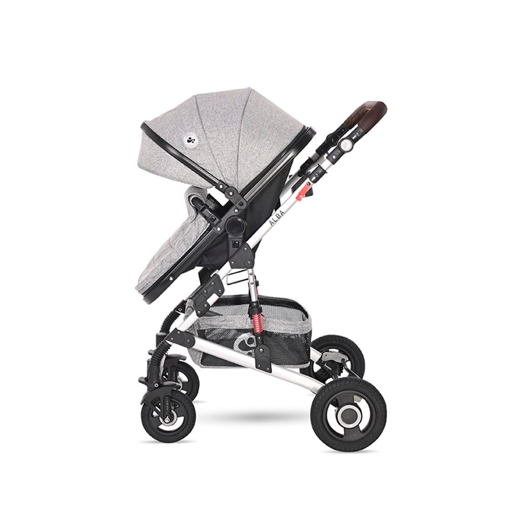 Lorelli Alba Premium Set Travel Sistem Bebek Arabası - Opaline Grey