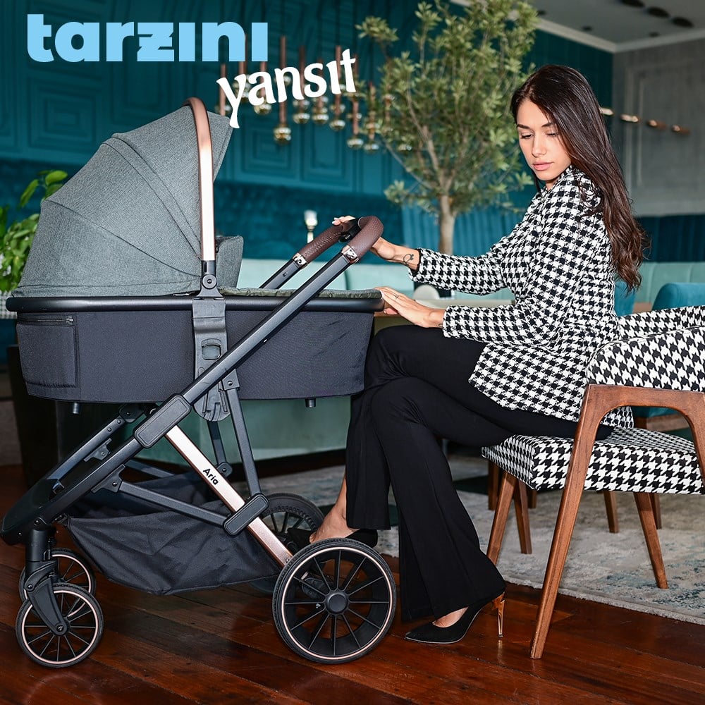 Lorelli Aria Travel Sistem Bebek Arabası - Grey