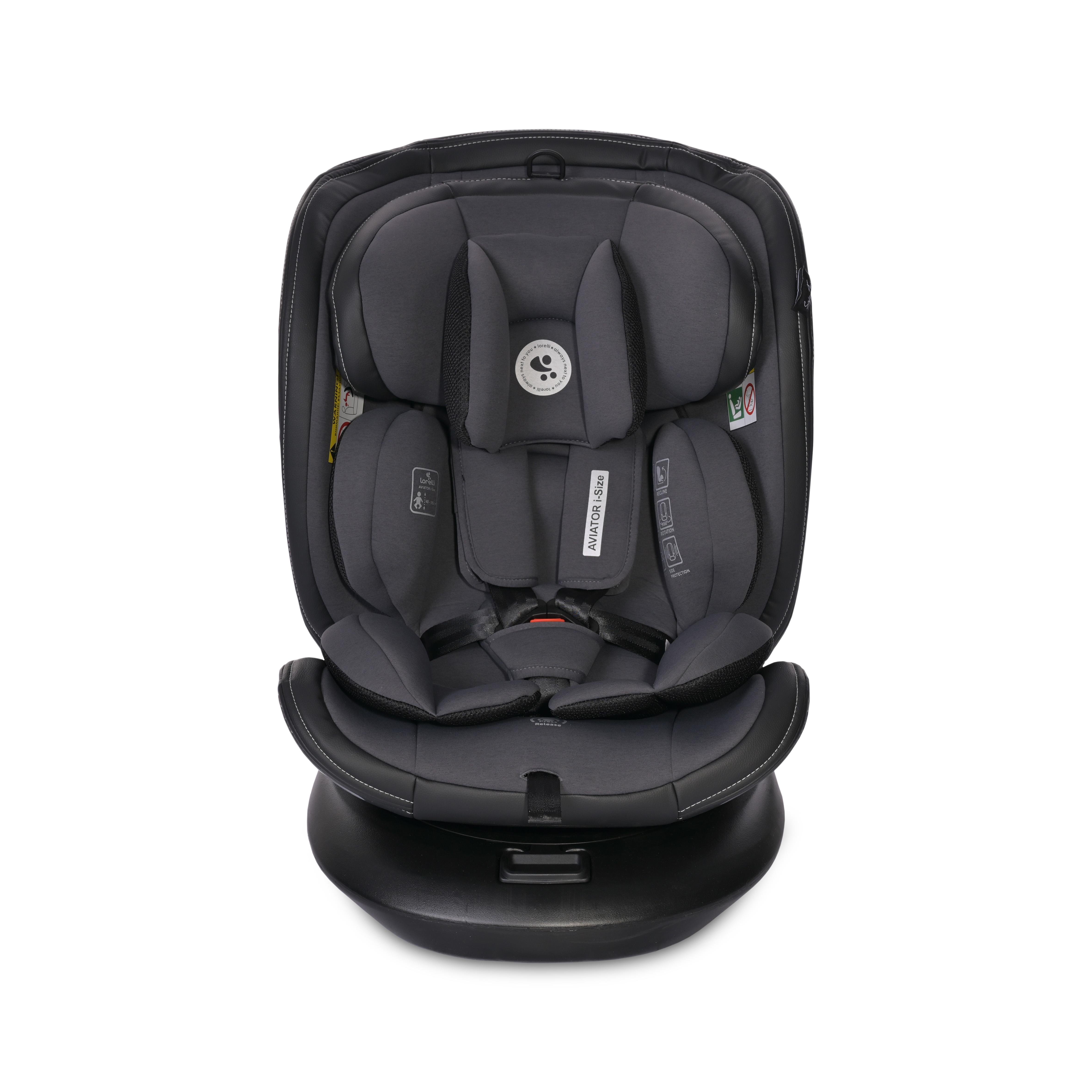 Lorelli Aviator 0-36 Kg İsofix Oto Koltuğu- Black Dark Grey