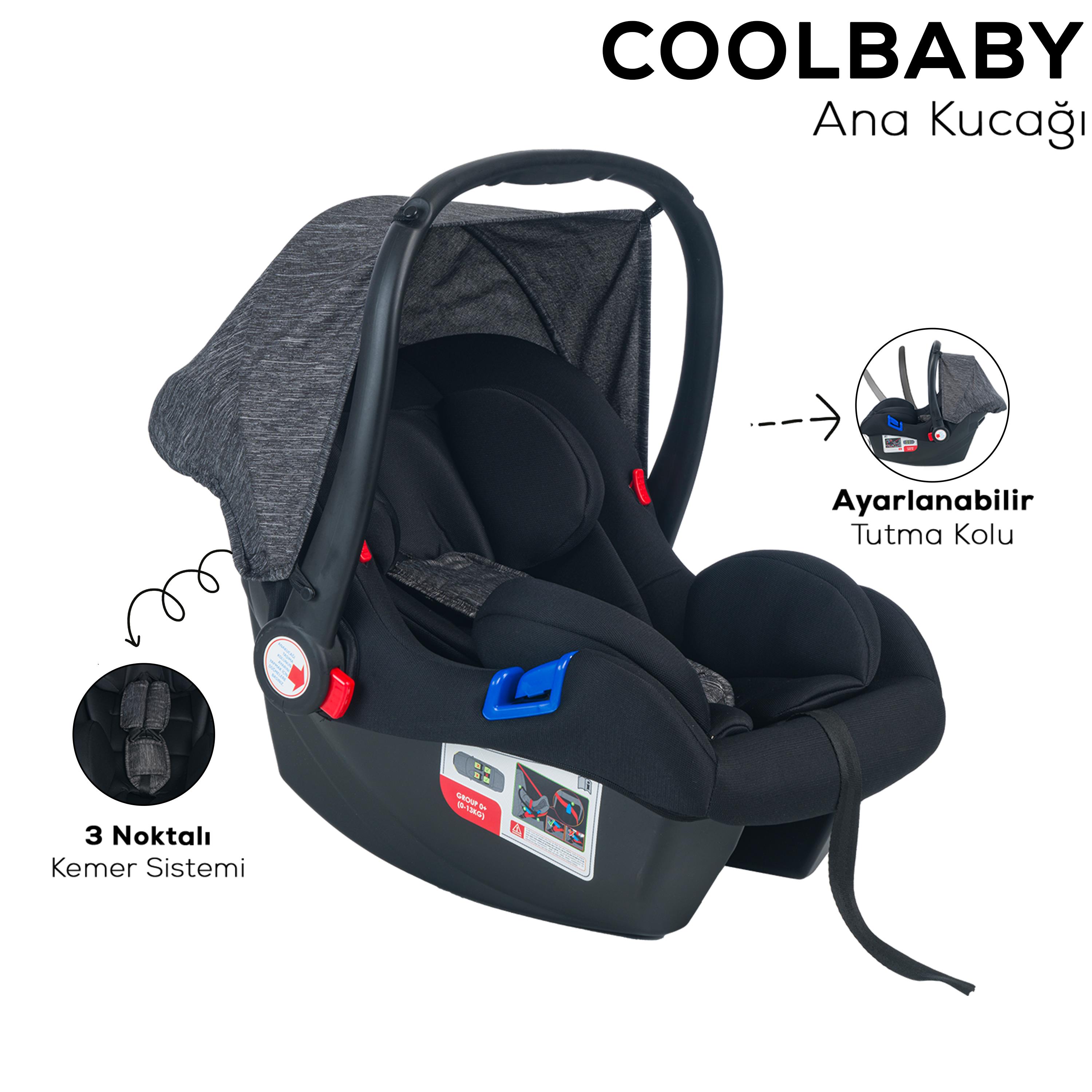 Lorelli Fiorano Kabin Set İkiz Bebek Arabası - Dolphin Grey