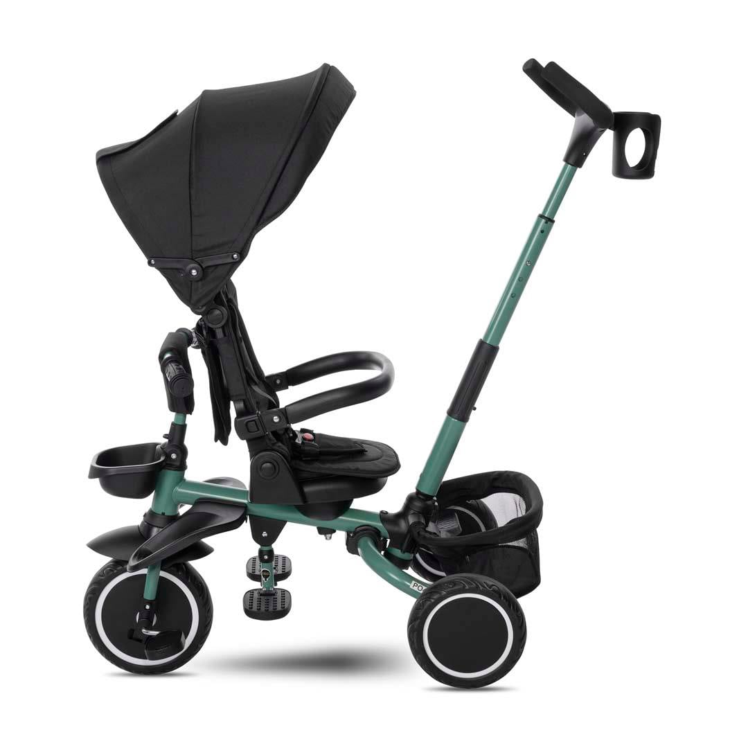 Lorelli Freccia Katlanabilir Çift Yönlü Üç Tekerlekli Bisiklet -Black Green