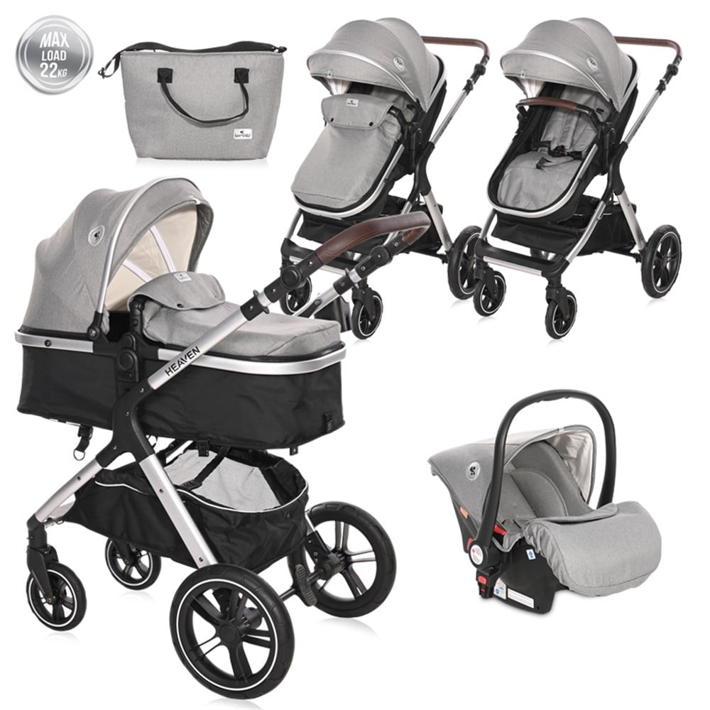 Lorelli Heaven Travel Sistem Bebek Arabası - Opaline Grey