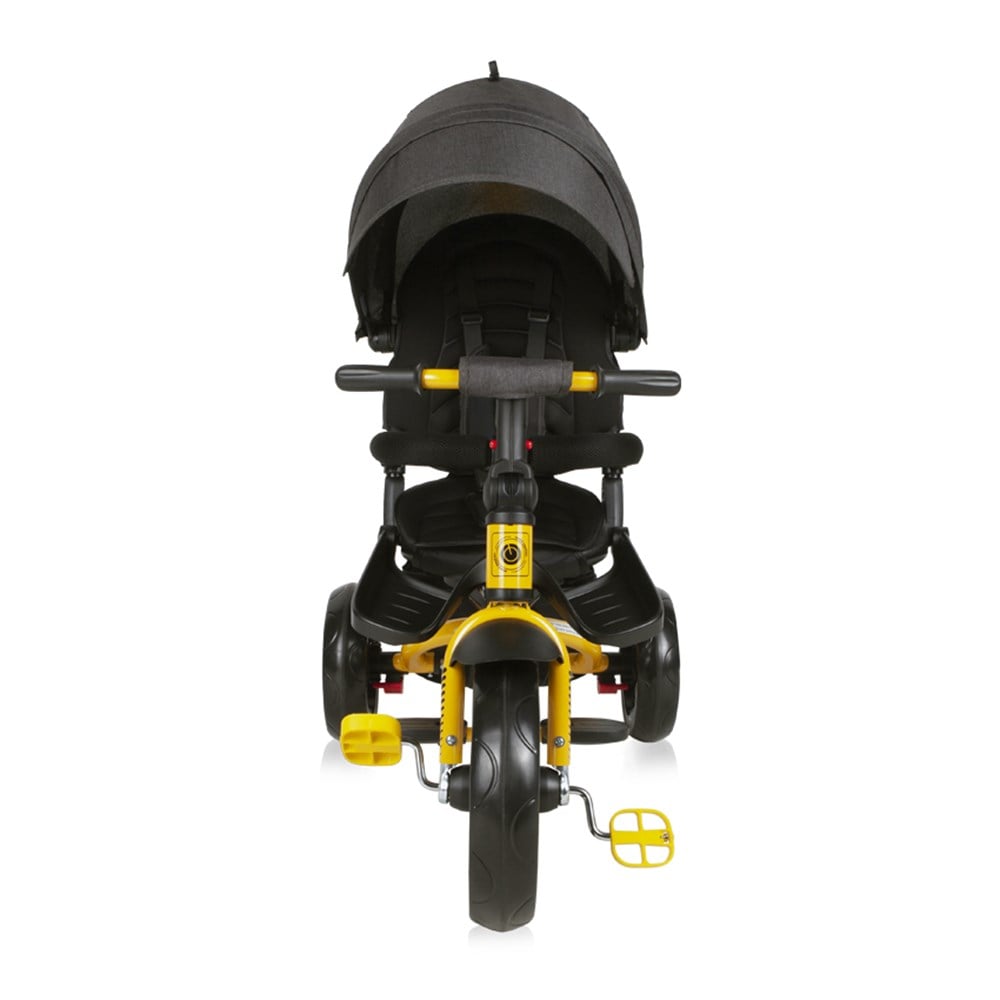 Lorelli Jaguar 360° Dönebilen Üç Tekerlekli Bisiklet - Black&Yellow