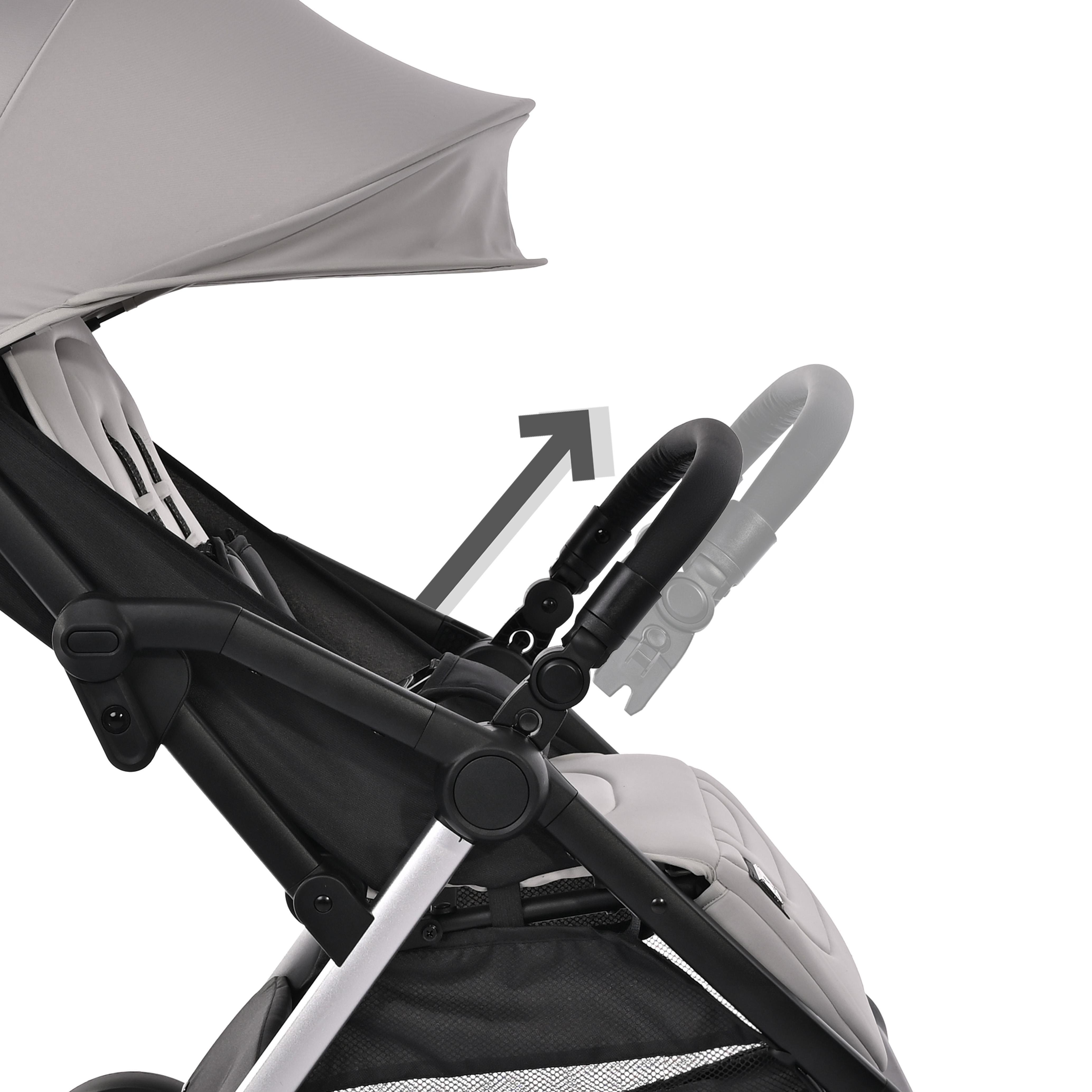 Lorelli Loret Otomatik Katlanan Bebek Arabası - Black