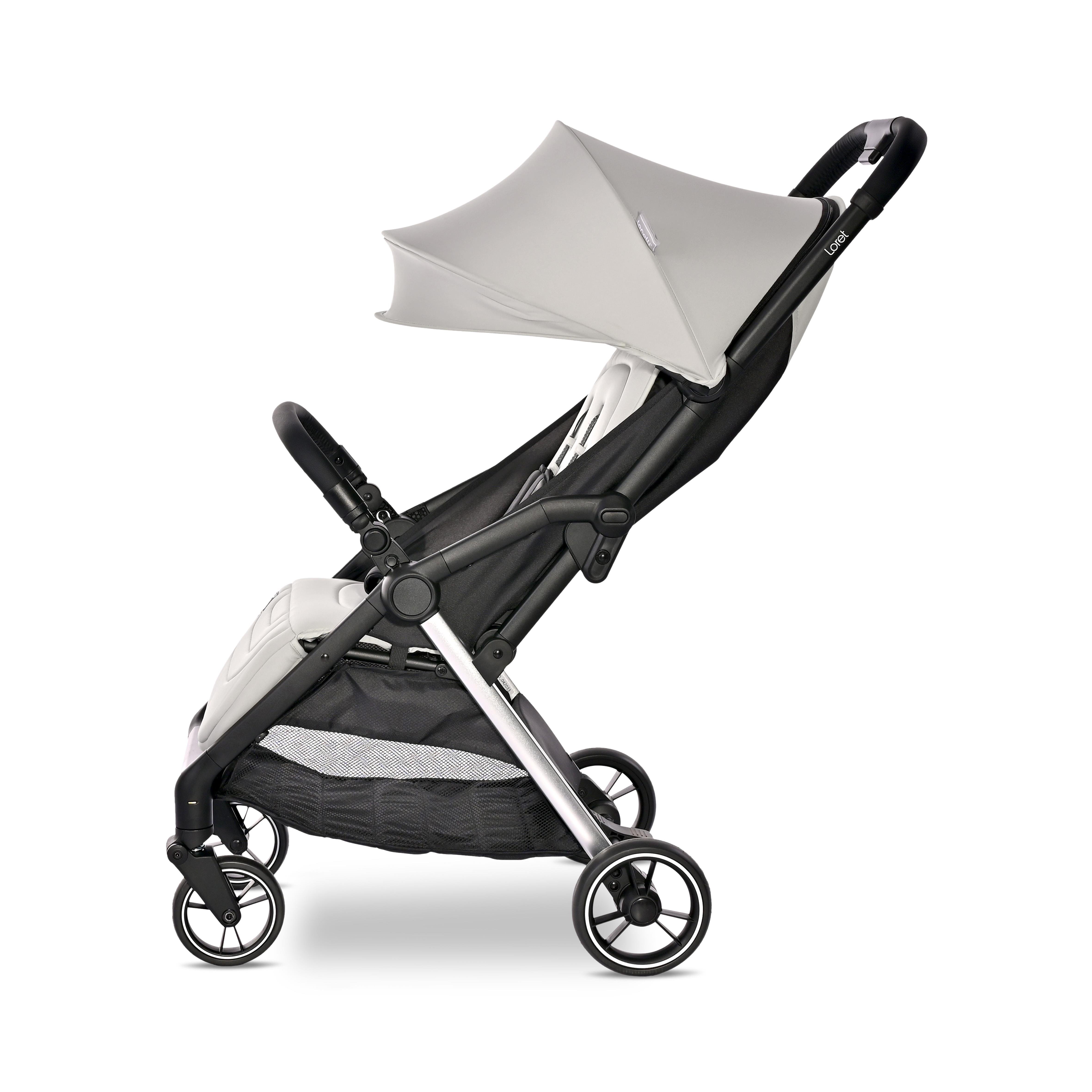 Lorelli Loret Otomatik Katlanan Bebek Arabası - Grey