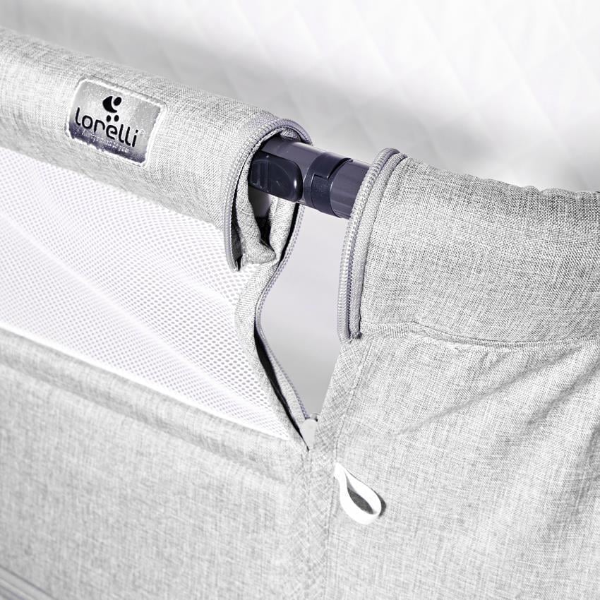 Lorelli Milano 2 in 1 Anne Yanı Beşik - Grey Elephant