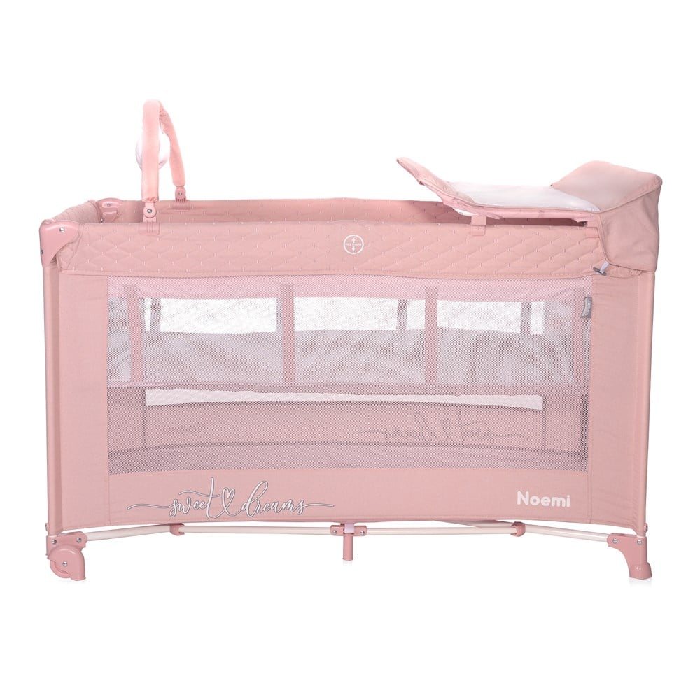Lorelli Noemi 2 Layers Plus Park Yatak Beşik - Mellow Rose Star