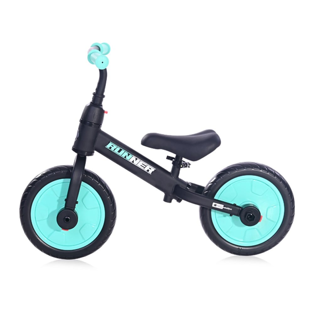 Lorelli Runner 2in1 Denge Bisikleti  - Black&Turquoise