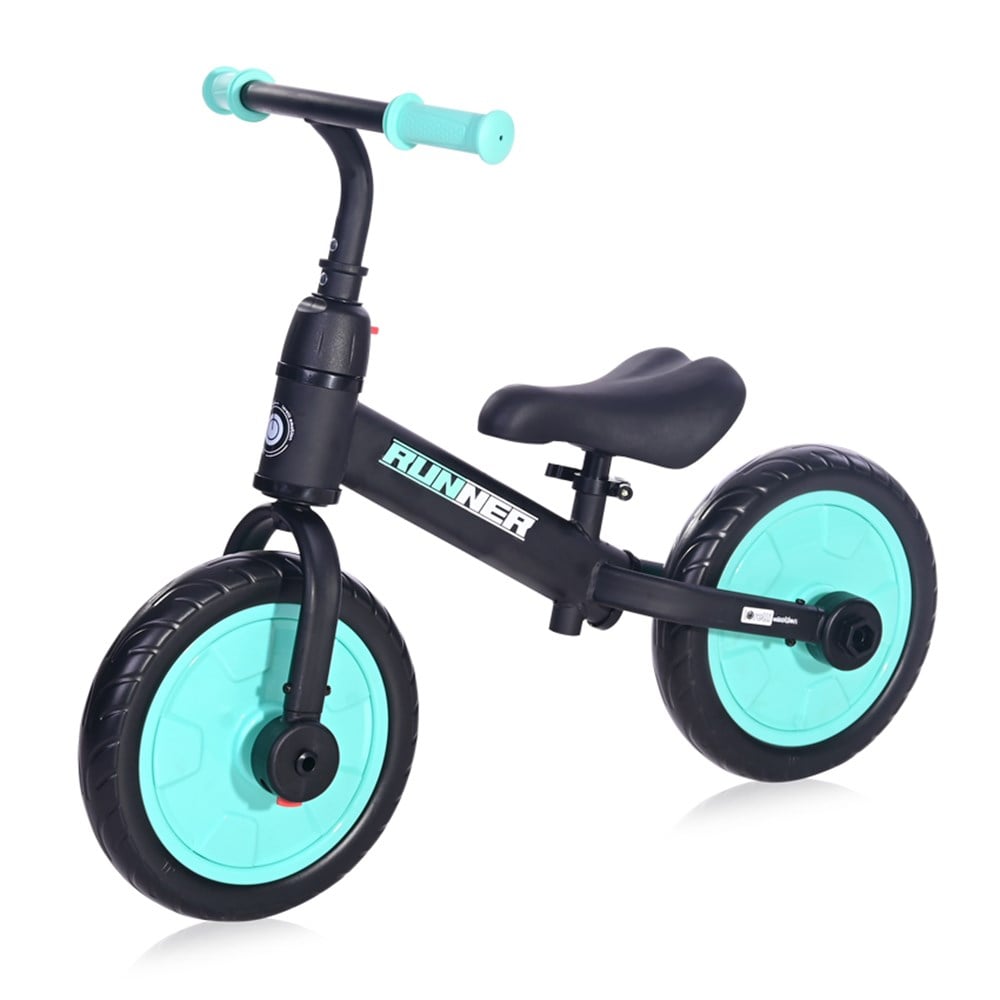 Lorelli Runner 2in1 Denge Bisikleti  - Black&Turquoise