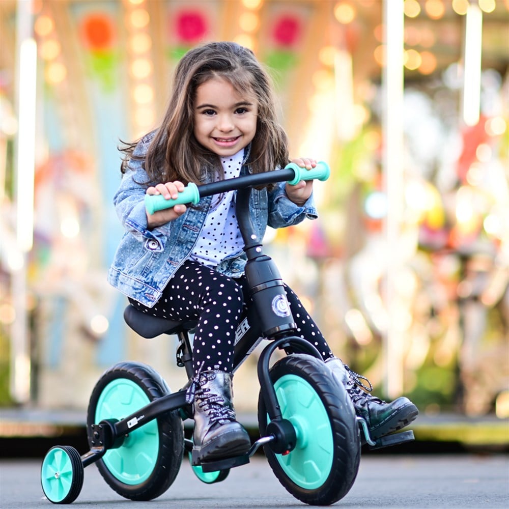 Lorelli Runner 2in1 Denge Bisikleti  - Black&Turquoise