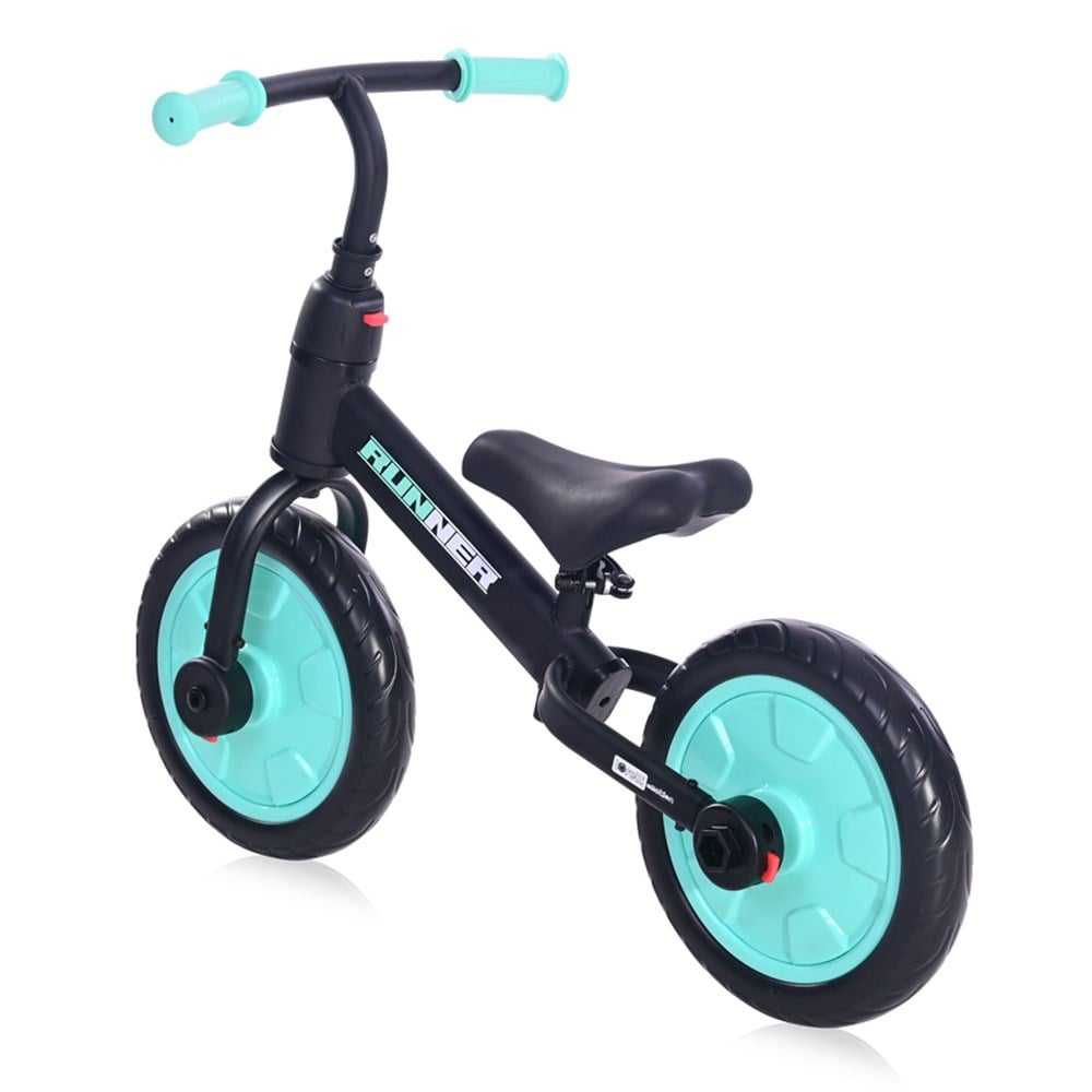 Lorelli Runner 2in1 Denge Bisikleti  - Black&Turquoise