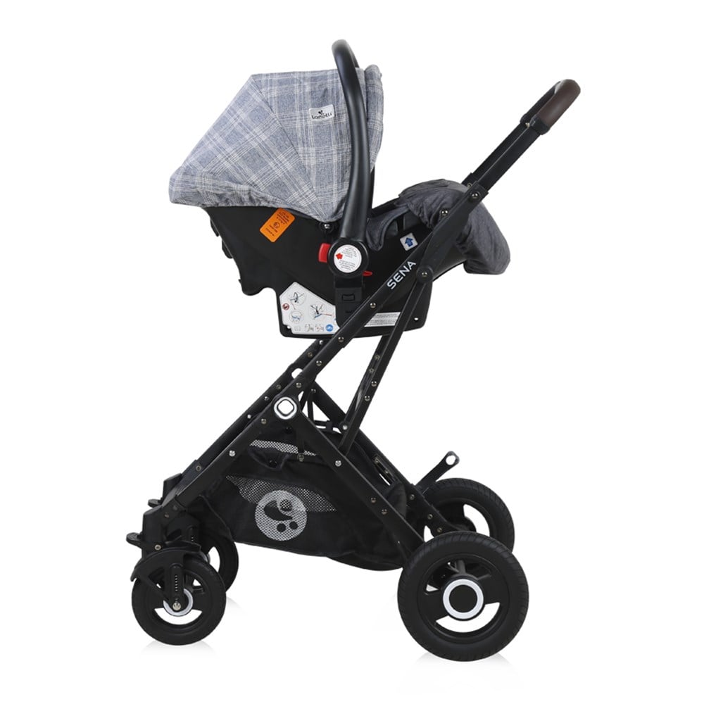 Lorelli Sena Travel Sistem Bebek Arabası Grey Squared