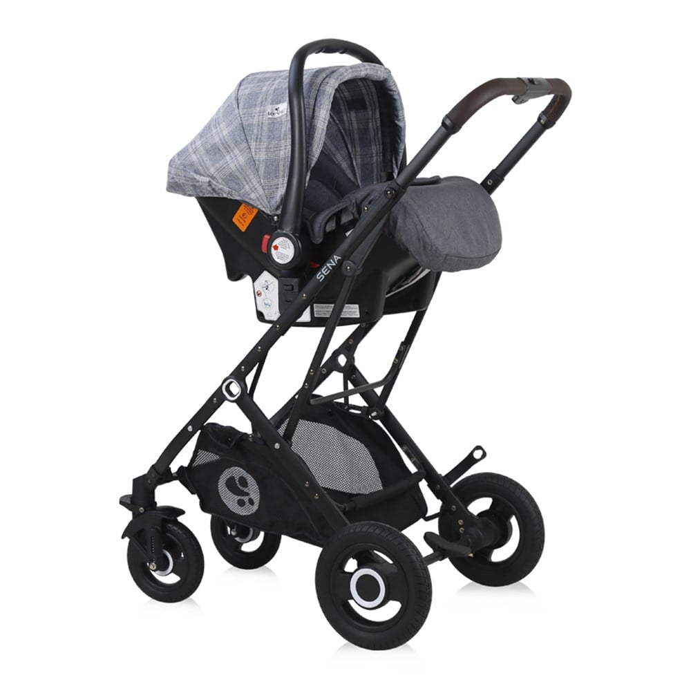 Lorelli Sena Travel Sistem Bebek Arabası Grey Squared