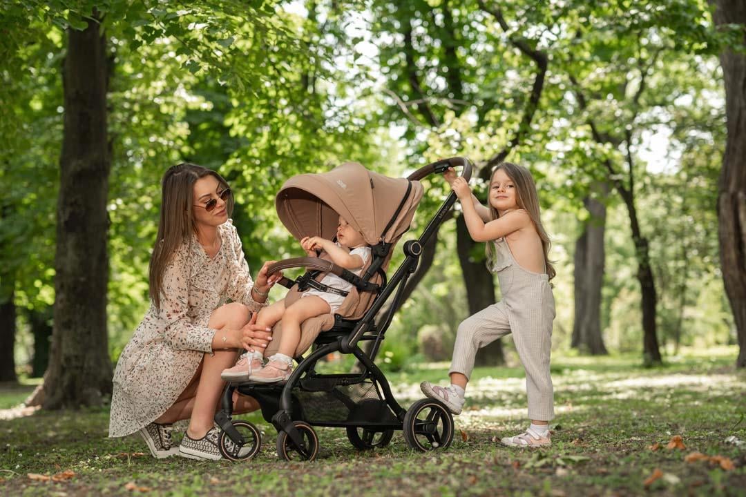 Lorelli MAKAYA 360 Dönebilen Kabin Tipi Bebek Arabası - Black
