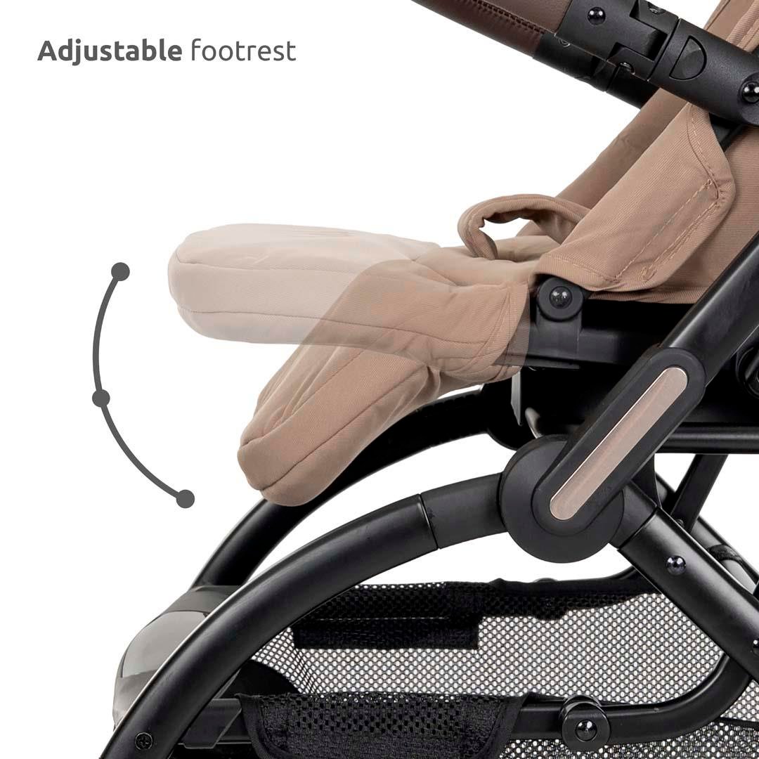 Lorelli MAKAYA 360 Dönebilen Kabin Tipi Bebek Arabası - Grey