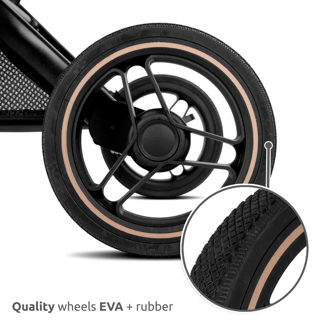 Lorelli MAKAYA 360 Dönebilen Kabin Tipi Bebek Arabası - Grey