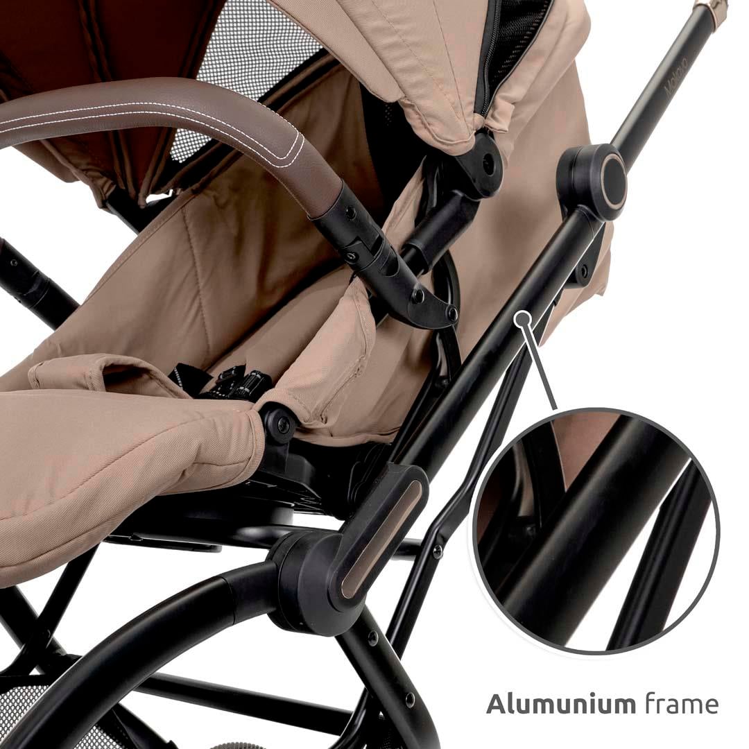 Lorelli MAKAYA 360 Dönebilen Kabin Tipi Bebek Arabası - Black