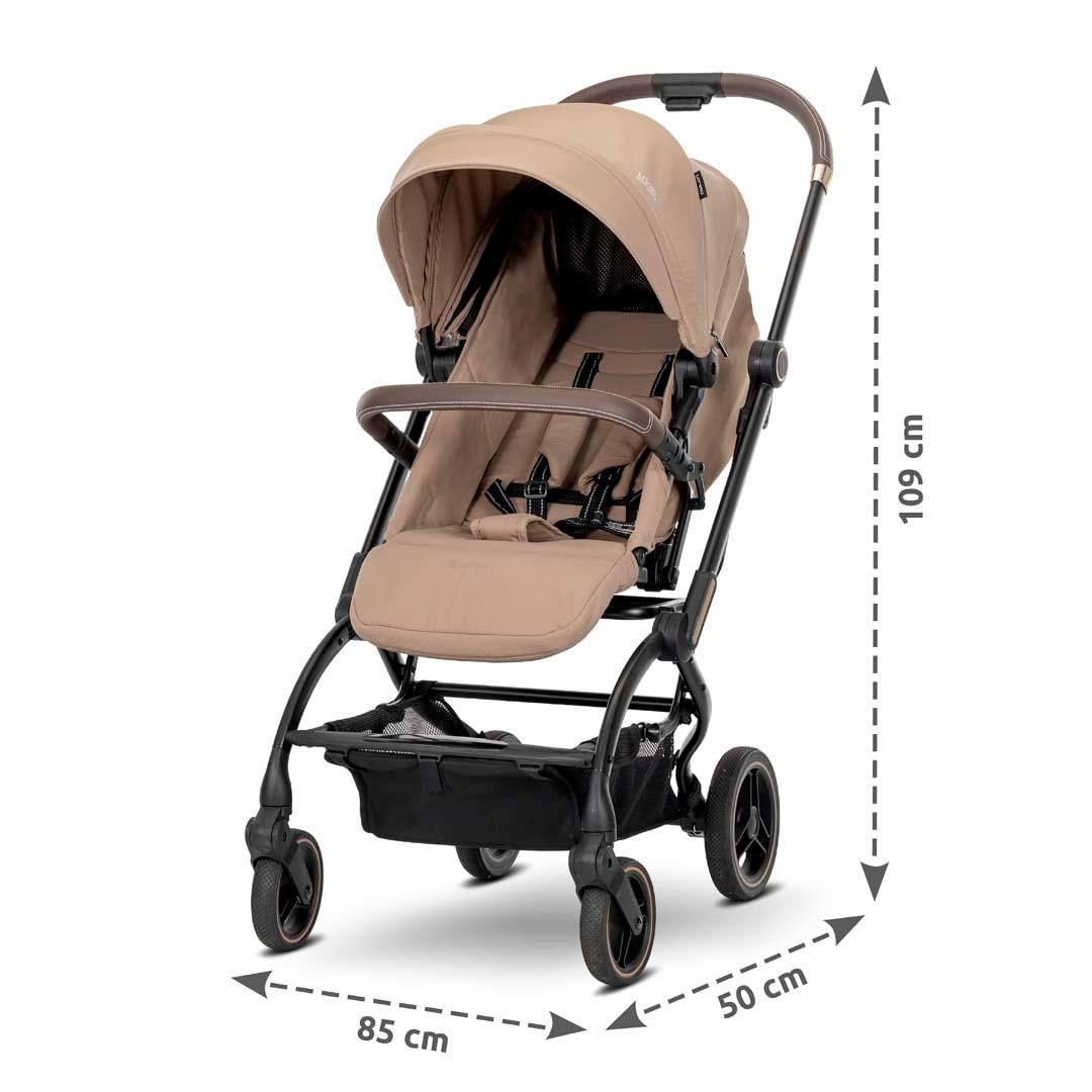 Lorelli MAKAYA 360 Dönebilen Kabin Tipi Bebek Arabası - Grey
