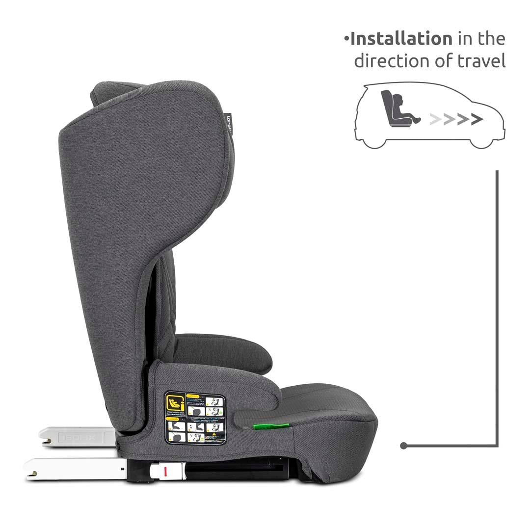 Lorelli RIGEL Katlanır  I-Size 3-12 yaş 100-150 cm Oto Koltuğu - Black 