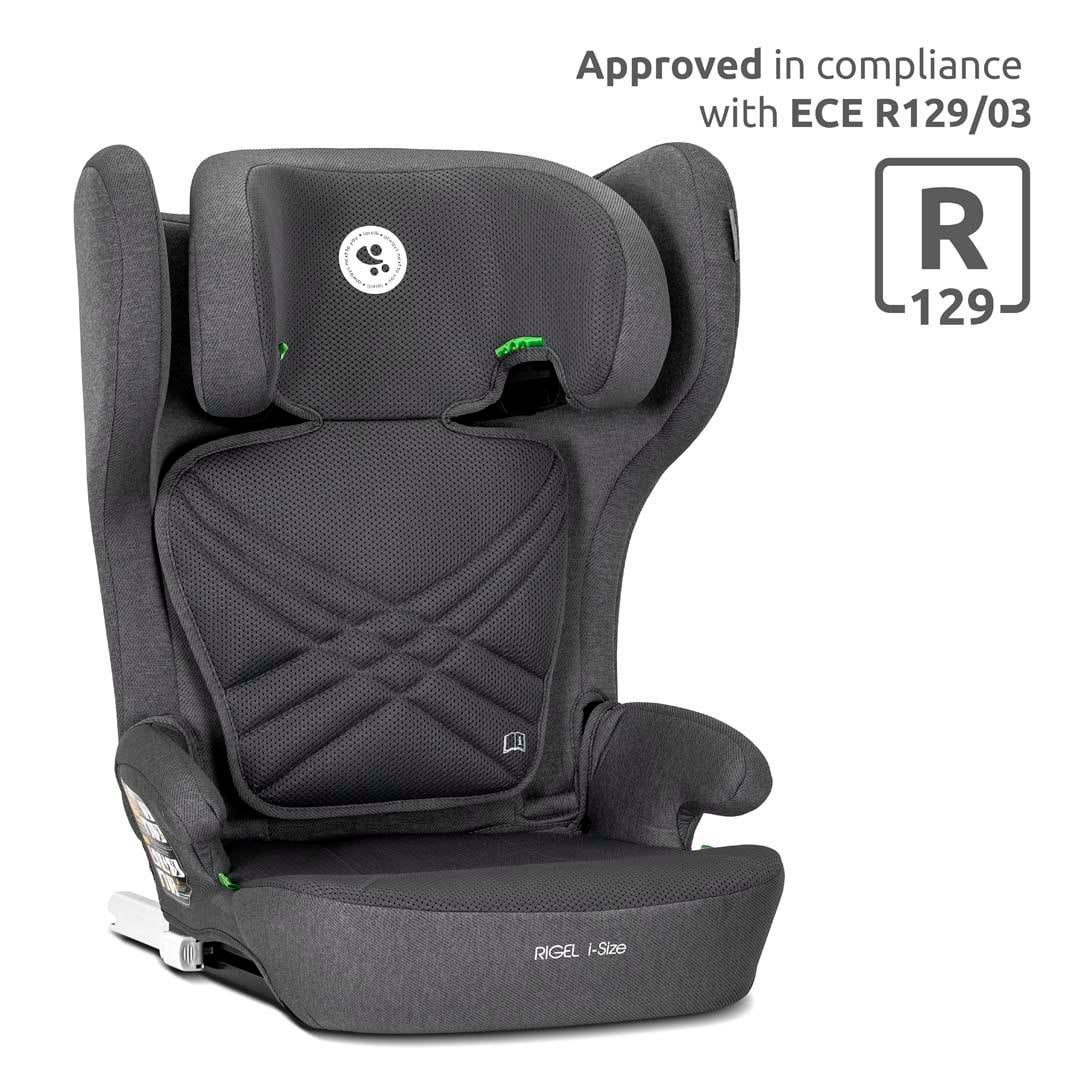 Lorelli RIGEL Katlanır Isofix I-Size 3-12 yaş (100-150 cm) Oto Koltuğu - Beige 