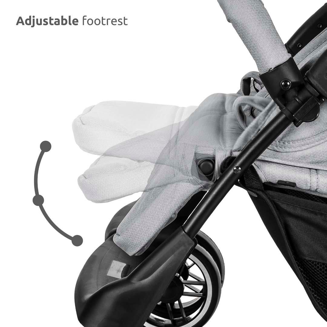 Lorelli Twin Ikiz Bebek Arabası – Black