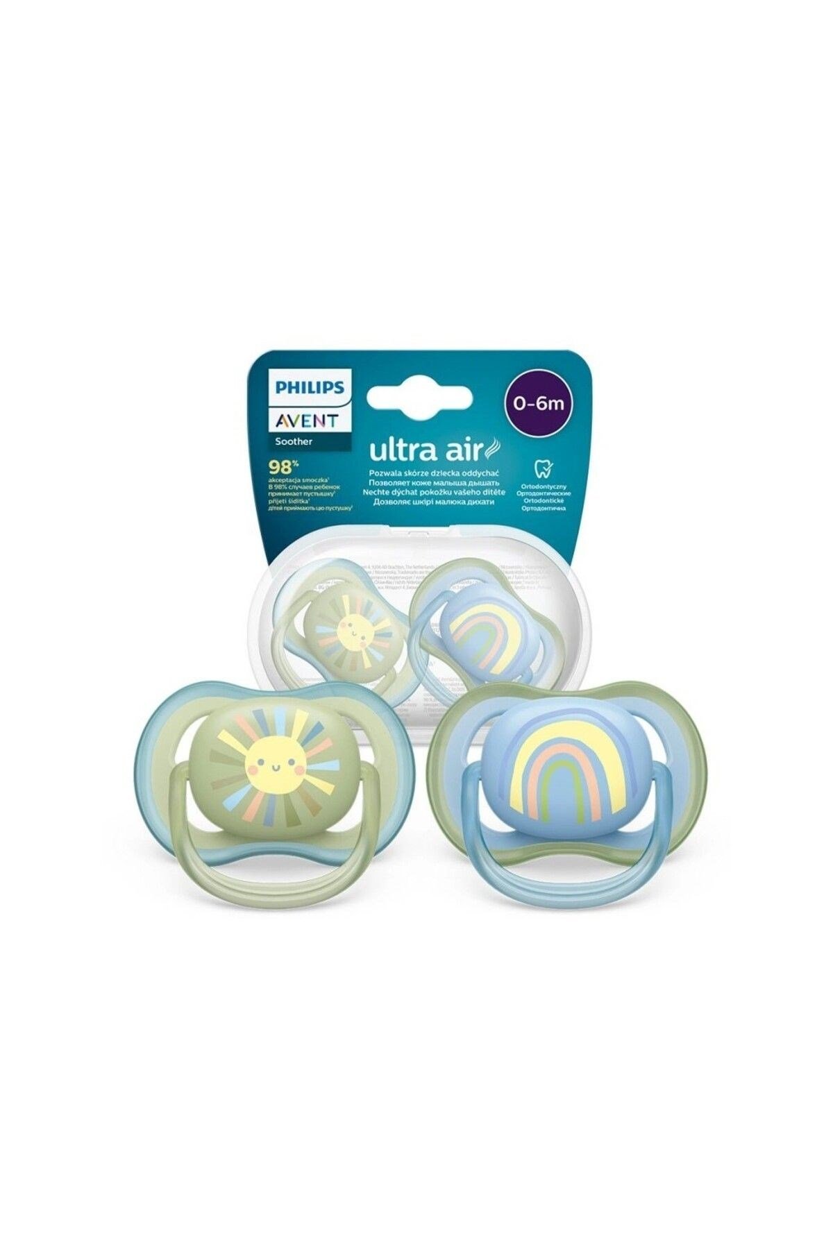 Philips Avent Ultra Air Emzik 0-6 Ay 2li Scf085/58