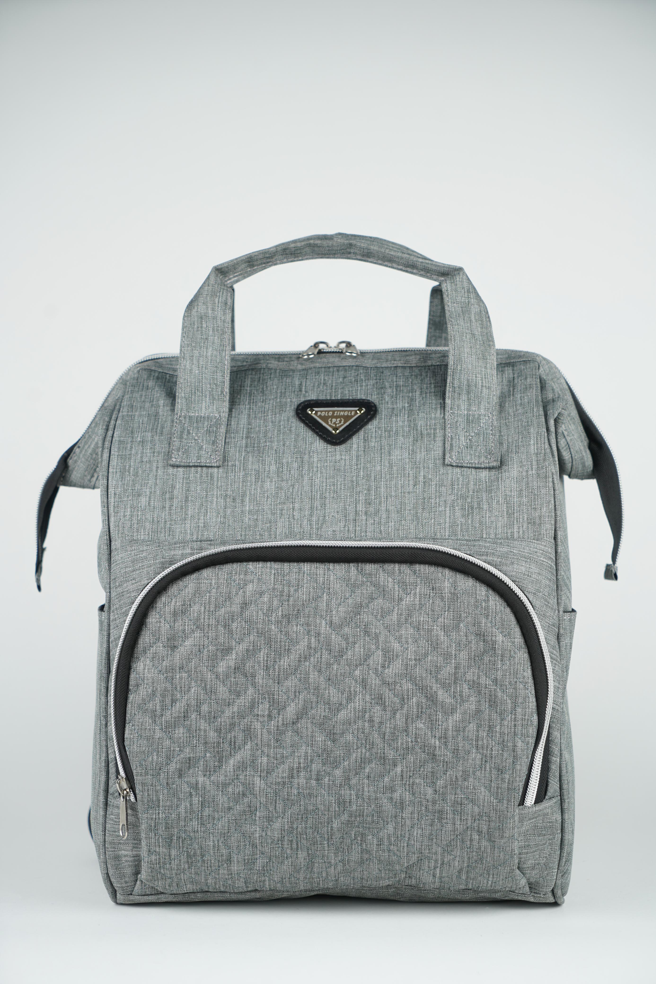 Polo Single Anne Sırt Çantası Termoslu Gri