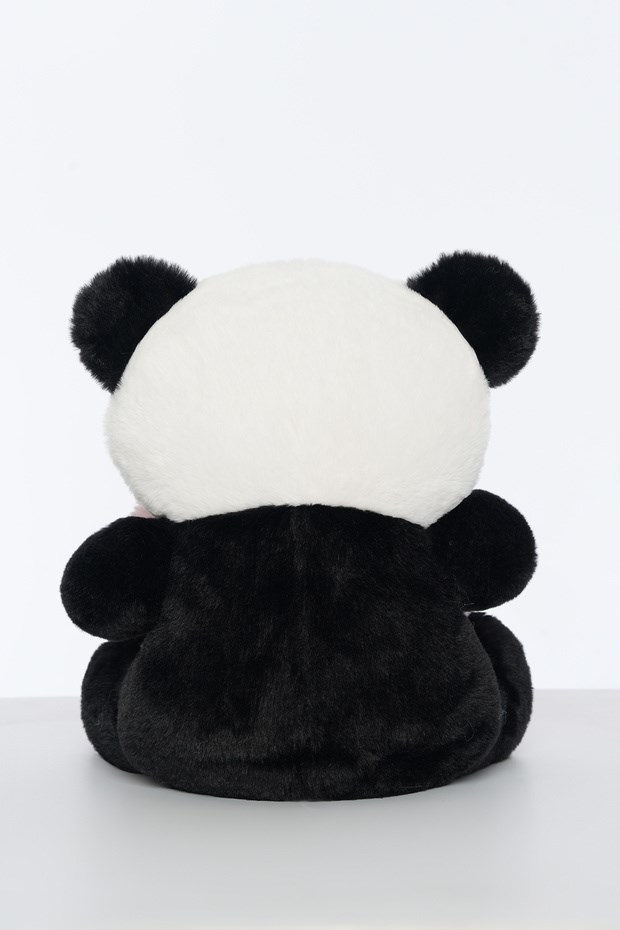 Pufu Toys 45 Cm Kalpli Panda(16) 04085
