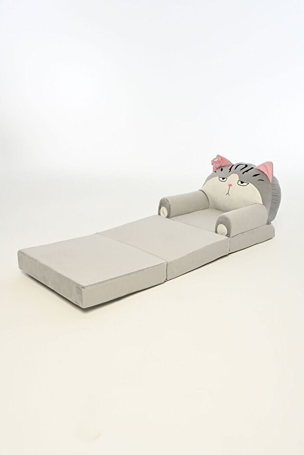 Pufu Toys Portatif, Yıkanabilir, Katlanabilir Peluş Çocuk Koltuğu 120 cm
